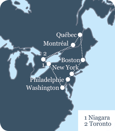 carte itinéraire