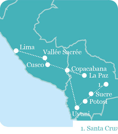 carte itinéraire