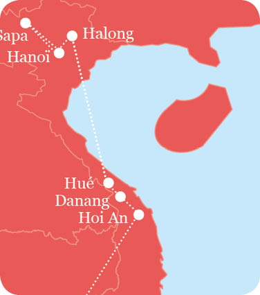 carte itinéraire