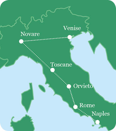 carte itinéraire