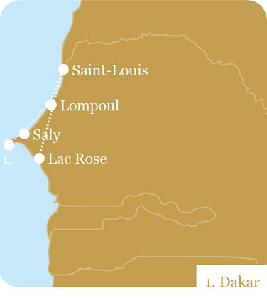 carte itinéraire